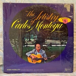 1967 US LP The Artistry of Carlos Montoya